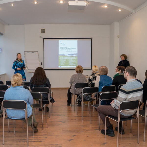 Mācību cikls Sēlijas un Latgales kopienām 2. diena Naujenē