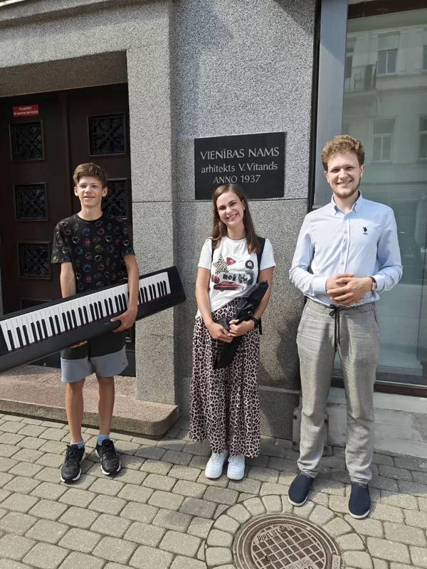 Gatavošanās koncertam "Ar saknēm no Dvietes!"