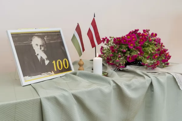 Vēsturnieka, profesora Heinriha Stroda 100. jubilejas piemiņas pasākums